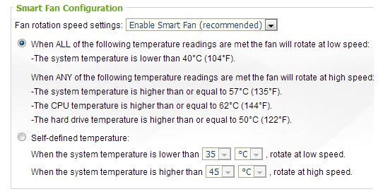 Balance of system heat and noise